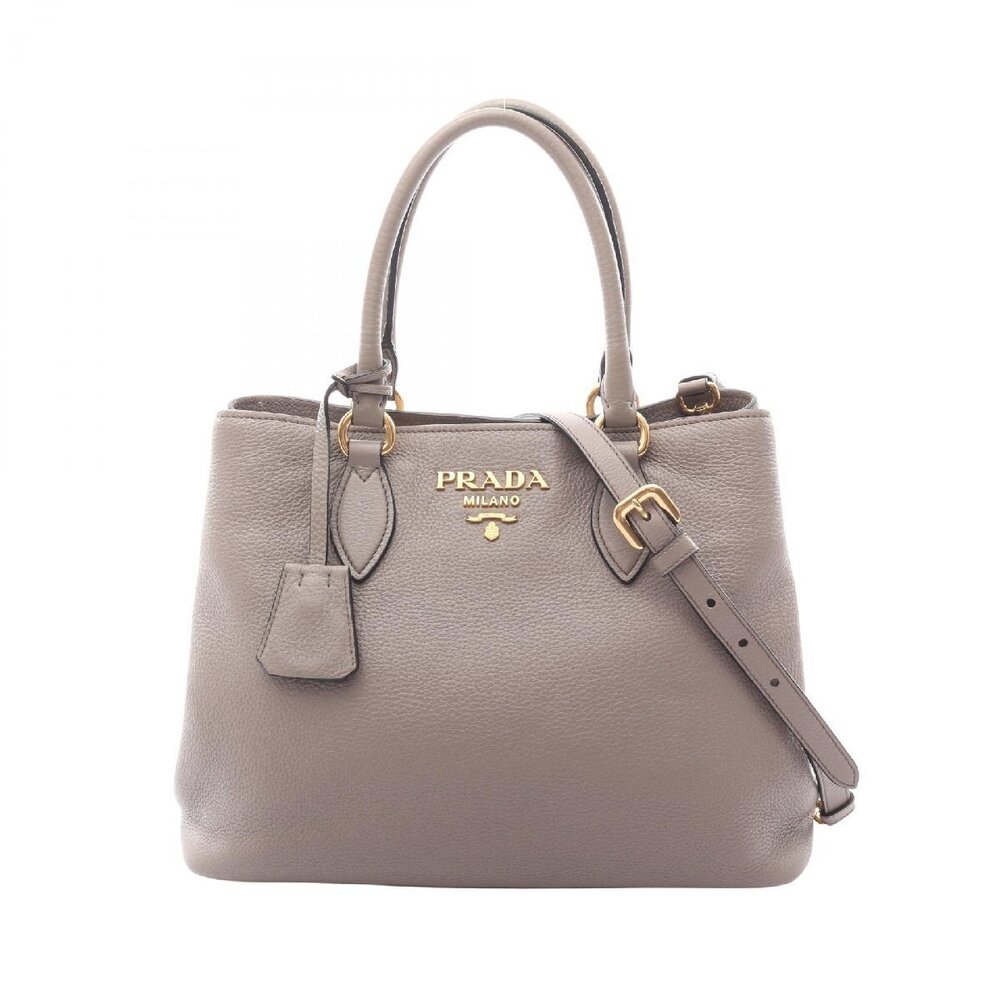 Prada Vitello Daino handbag leather beige
